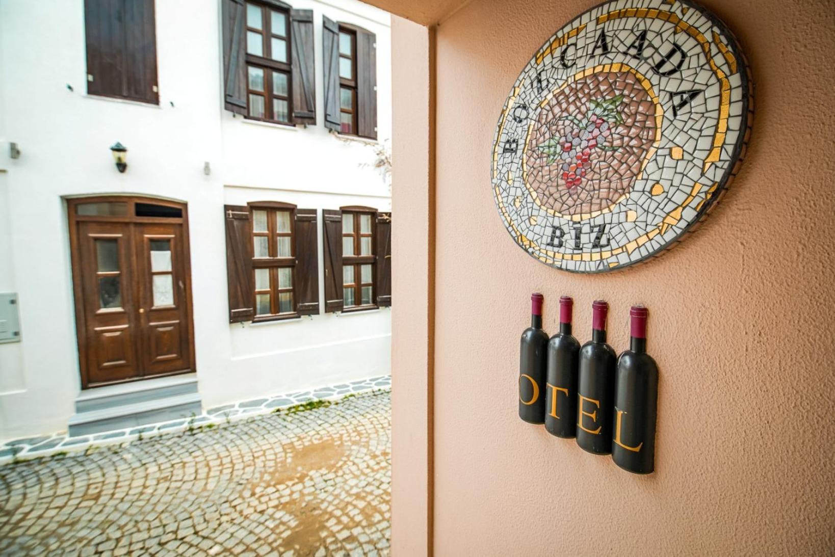 Bozcaada Biz Otel Exterior foto